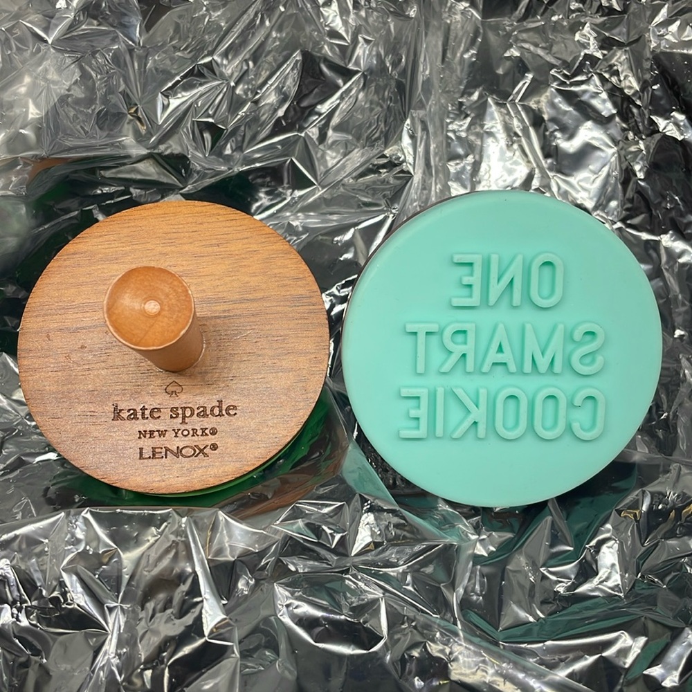 Kate Spade New York Lenox All In Good Taste One Smart Cookie Press Set of 2